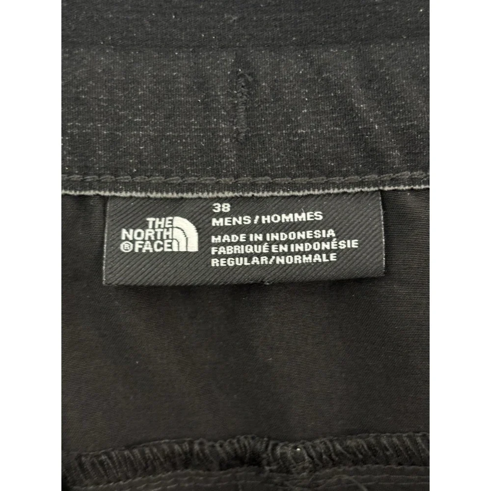 The North Face Mens 38 Black Stretch Hiking Pants Outdoor Performance 0639